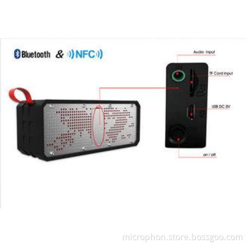Super bass passive sport bluetooth speaker , Smartphone / L